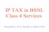 IP TAX in BSNL Class 4 Services base/NGN/NGN_AND_IPTAX_BASICS.pdf · stp n/w bsnl’s mpls core chennai nms enk - 4 cbt - 4 chn - 16 hyd - 8 rpr - 4 bg - 12 mbi - 40 bpl - 4 ahm -