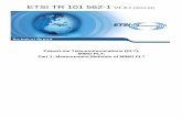 TR 101 562-1 - V1.3.1 - PowerLine Telecommunications (PLT ... · ETSI 6 ETSI TR 101 562-1 V1.3.1 (2012-02) 1 Scope Convential PLT modems (SISO) use only the phase and neutral wire