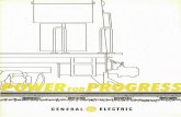 ELECTRIC - THE DIESEL SHOP Power 4 Progress.pdf · application of a gasoline-electric locomotive; in 1924 General Electric assembled the first practical diesel electric locomotive,