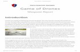 PROLIFERATED DRONES Game of Dronesdrones.cnas.org/.../uploads/2016/06/Game-of-Drones-Proliferated-Drones.pdf · a two-day wargame entitled Game of Drones at the National Defense University