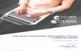 THE 2020 CFO/CHRO SENTIMENT STUDY ‘2 MINUTE READ’achievenext.com/wp-content/uploads/2020/01/2020-CFO-CHRO... · 2020-01-15 · 2 22 VISOR ORKS 22 TUD 2 ’ IN THE FACE OF MODEST