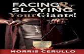 Facing and Slayingand+Slaying+Your+Giants+eBook.pdf · 7. Introduction. I am so excited to share with you my newest book, Facing and Slaying Your Giants! I pray that as you read,