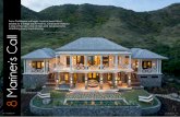 From Caribbean cottages, custom beachfront estates to a ... · From Caribbean cottages, custom beachfront estates to a mega-yacht marina, Christophe Harbour ... 7,042 square feet