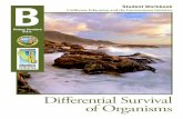 Differential Survival of Organisms - CalRecycle...CALIFORNIA EDUCATION AND THE ENVIRONMENT INITIATIVE I Unit B.8.a.I Differential Survival of Organisms I Student Workbook 3 Instructions:
