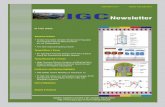 ISSN 0972-5741 Volume 109 July 2016 IGCNewsletter · electrical leads of the thermometer and heater are routed through the vacuum line (thermal isolation chamber) and terminated at