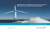 Beatrice offshore wind farm - Non Technical Summary · construction and operation of the Beatrice Offshore Wind Farm (the Wind Farm) and Offshore Transmission Works (OfTW). 3. The