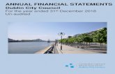 ANNUAL FINANCIAL STATEMENTS · 2019-04-25 · Statement of Comprehensive Income (Income & Expenditure Account) 18 Statement of Financial Position (Balance Sheet) 19 Statement of Funds