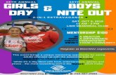 DAY NITE OUT - Boys & Girls Club Southern Nevada · NITE OUT SAT. OCT 5, 2019 11 AM - 2 PM LIED MEMORIAL CLUB This event brings a unique mentoring opportunity for caring adults who