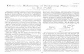 Dynamic Balancing of Rotating Machinery in the FieldAPM-56-19 Dynamic Balancing of Rotating Machinery in the Field By E. L. THEARLE,1 SCHENECTADY, N. Y. This paper describes a method