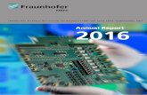AnnuAl RepoRt 2016 - Fraunhofer EMFT...doctoral dissertation, diploma or master's degree assignment at any given time and involved in the various research areas at Fraunhofer EMFT.