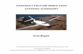 DASSAULT FALCON 900EX EASY SYSTEMS SUMMARY · 2012-06-27 · DASSAULT FALCON 900EX EASY SYSTEMS SUMMARY The material contained on this site is to be used for training purposes only.