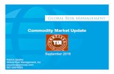 Commodity Market Update Tech 2019 presentations/D1-S6 Commodities .pdfCommodity Market Update September 2019 Patrick Sparks Global Risk Management, Inc psparks@grmcorp.com 651-209-9503.