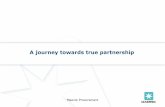 A journey towards true partnership - NBTA · The A.P. Moller – Maersk Group ! Present in more than 130 countries Approximately 117,000 employees Annual revenue MUSD 60,230 (2011)
