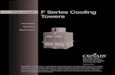 F Series Cooling Towers · The F Series cooling towers are designed to control the temperature of water used for processes that require a cooling source. The F Series cooling towers