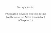 Integrated devices and modeling (with focus on ... - d.umn.eduhtang/ECE5211_doc_files/ECE5211_files/Chapter1.pdf · s ohmic resistance of bulk material on both sides of the PN junction