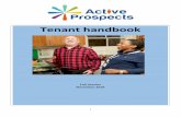 Tenant handbook - Active Prospects · an Active Prospects property. It has been co produced with Active Prospects tenants. If you want to get involved in the work of Active Prospects,