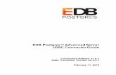 EDB Postgres Advanced Server JDBC Connector Guide...2.5 Advanced Server JDBC Connector Compatibility Since there are multiple versions of the JRE/JDK available at any given time, EDB