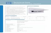 Technical Data - BG Electrical · 2019-04-03 · Technical Data Dual RCD Consumer Units - Populated Product Images All metal consumer units comply with 18th Edition Wiring Regulations