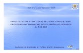 EFFECTS OF THE STRUCTURAL-TECTONIC AND VOLCANIC …...ISA Workshop December 2009 EFFECTS OF THE STRUCTURAL-TECTONIC AND VOLCANIC PROCESSES ON FORMATION OF POLYMETALLIC NODULES IN THE