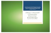 2017 Social Climate Survey Findings2017 Social Climate Survey Findings – Baylor University 1 A report on the 2017 Baylor University Social Climate Survey findings regarding issues