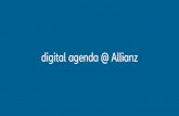digital agenda @ Allianz · 2020-01-03 · security arena @ Allianz. digital agenda @ Allianz upskilling + architecture + cyber security digital products. Enterprise Search or jump