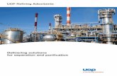 Delivering solutions for separation and purification · 2018-05-23 · Crude Oil from FCC Further Processing LPG Crude Distillation Mercury Fluorides Water Sulfur Compounds Arsine