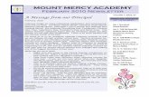 MOUNT MERCY ACADEMY February 2010 Newsletterdoclibrary.com/MSC124/DOC/ParentNewsletter-February20103614.pdf · much more than we are and may we be aware of them as the brothers and