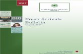 Fresh Arrivals Bulletin - State Bank of Pakistan · Fresh Arrivals Bulletin August, 2017 Fresh Arrivals Bulletin August, 2017 2017 Arshad Mahmood Readers Services Unit – SBP Library