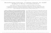 Beamforming Galvanic Coupling Signals for IoMT Implant-to ...krc.coe.neu.edu/sites/krc.coe.neu.edu/files/papers/IBC-Sensors.pdf · Abstract—Implants are poised to revolutionize