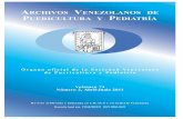 ARCHIVOS VENEZOLANOS DE PUERICULTURA Y PEDIATRÍAs1d71845af99e8744.jimcontent.com/download/version... · 2015-01-08 · ARCHIVOS VENEZOLANOS DE PUERICULTURA Y PEDIATRÍA Órgano oficial