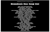 Houndcats Duo Song List - amvlivemusic.com · James - Sit Down James Blunt - 1973 . James Blunt - You’re Beautiful John Denver – Country Roads Johnny Cash – Folsom Prison Blues