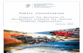 Purpose of Consultation · Web viewThis public consultation is seeking the views of stakeholders and other interested parties as the Minister for Agriculture Food and the Marine begins
