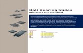 Ball Bearing Slides - Parker Hannifin · Ball Bearing Slides Parker Hannifin Corporation Electromechanical Automation Division 22 Irwin, Pennsylvania Specifications Imperial Metric