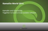 Kamailio World 2014 · OpenStack mission Kamailio World 2014 To provide scalable, elastic cloud computing for both public and private clouds, large and small. At the heart of our