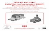 Official Certified SolidWorks Associate (CSWA) · CSWA exam. This chapter covers the general concepts, symbols and terminology (Basic Theory) and then the core element (Drawing Theory)