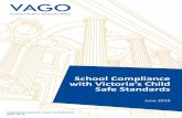 School Compliance Safe Standards · standards (the child safe standards) for more than 50 000 Victorian organisations that supply services or facilities to children, such as schools,