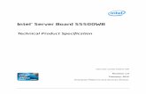 Technical Product Specification - Intel...Intel® Server Board S5500WB Technical Product Specification Intel order number E53971-008 Revision 1.9 February, 2012 Enterprise Platforms