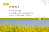 Act Locally - Stanford University · About PECI • PECI is an energy efficiency solutions company • Private nonprofit with offices in: – Portland, OR – San Francisco, CA –