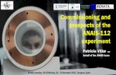 Commissioning and prospects of the ANAIS-112 experiment · Commissioning and prospects of the ANAIS-112 experiment. Patricia Villar. on behalf of the ANAIS team. RENATA meeting -