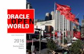 ORACLE OPEN WORLD · 420,000 Oracle Customers Worldwide 3 Oracle OpenWorld San Francisco 2016 Event Sustainability Report ORACLE OPENWORLD 2016 North America: Latin America $194,000,000