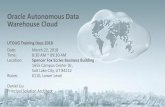 Oracle Autonomous Data Warehouse Cloud...–Oracle Autonomous Data Warehouse Cloud with 16 OCPUs and the minimal amount of storage necessary for the various workloads, in increments