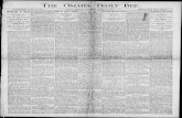 OMAHAS DAILY BEE - nebnewspapers.unl.edu · t OMAHAS I DAILY BEE ESTABLISHED JUNE 10, 1871. OMAHA, MONDAY HOJKNit&G, MA1CII 15, 1807. SINGLE COPY FIVE CENTS. BLOCKADE TO BEGIN Powers