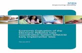 Economic Evaluation of the Electronic Palliative Care ... · EPaCCS Economic Evaluation Report 2 1 Introduction 7 1.1 Context 7 1.2 The development of EPaCCS 7 1.3 Approach to the