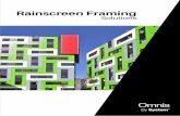 Rainscreen Framing...Contents 04. Overview of Omnis By System’ Rainscreen Framing 06. Downer DCS 021 - Omega & ZED 07. Downer DCS 031 - HELPING HANDS® 12. Downer DCS 041 - Floor