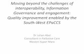 Moving beyond the challenges of interoperability ...EPaCCS •Lack of engagement in use of EPaCCS is a marker of where primary care finds itself. •The technological problems are