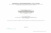NANDHA ENGINEERING COLLEGE2. Identify, analyze and formulate Electrical and Electronics Engineering problems based on the knowledge of basic sciences and engineering. 3. Design and