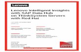 Reference Architecture: Lenovo Intelligent Insights with SAP Data … · This document describes the Lenovo Reference Architecture for SAP Data Hub 2.6 deployed on Kubernetes ...