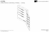 CRESTRON CONTROL PANEL - 5 RAIL - Future Automationcdn.futureautomation.co.uk/Tech/ccp5-tech.pdf · ccp5 technical sheet issue 012 sheet 1 crestron control panel - 5 rail uk +44 (0)