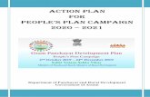 Action PlAn For PeoPle’s PlAn cAmPAign 2020 – 2021...3 Background People’s Plan Campaign (PPC) Sabki Yojana Sabka Vikas’ was launched for the first time from 02.10.2018 to