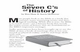 The Seven C’s of History - Answers in Genesis...1 The Seven C’s of History by Ken Ham & Stacia McKeever M ost people look at the Bible as a book that contains many interesting